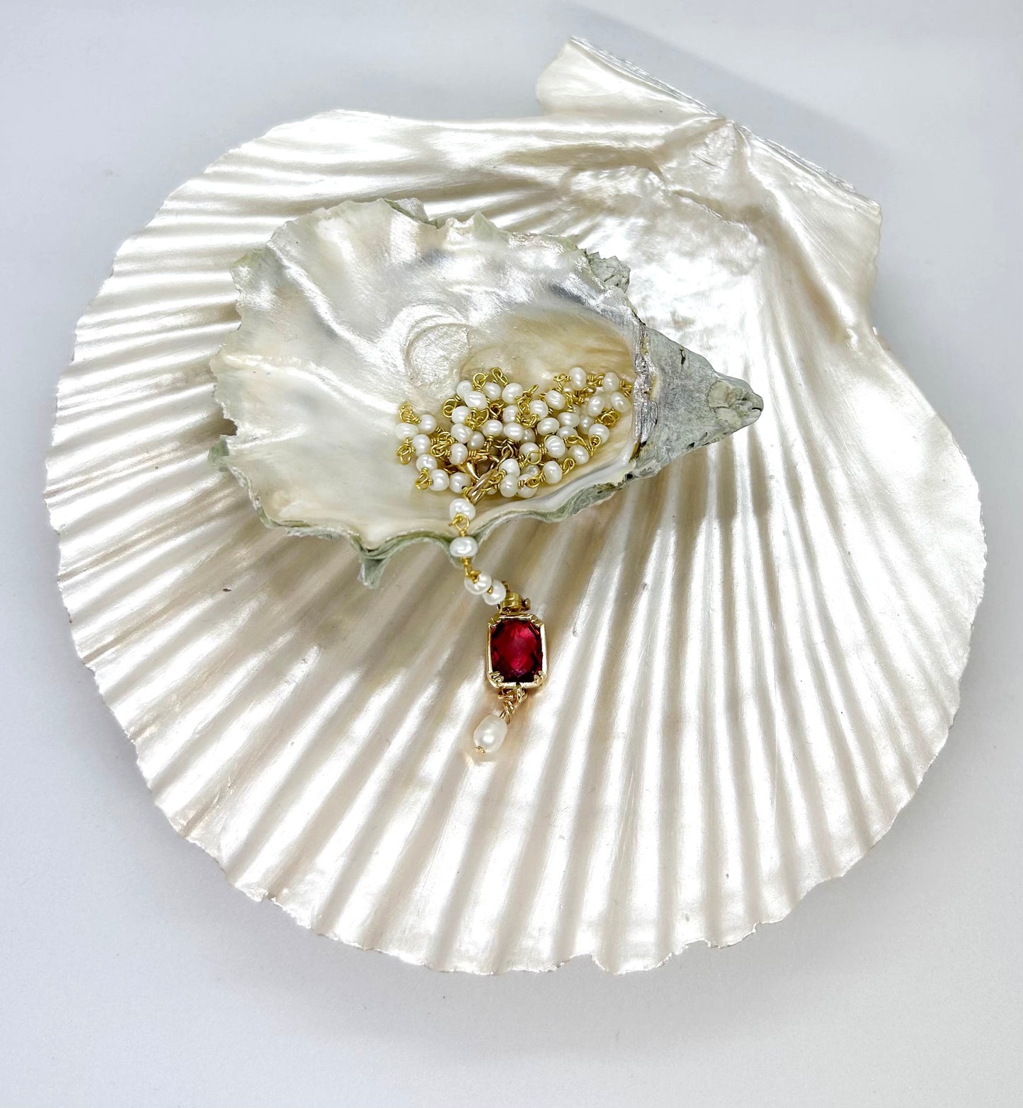 Scallop Jewelry Tray